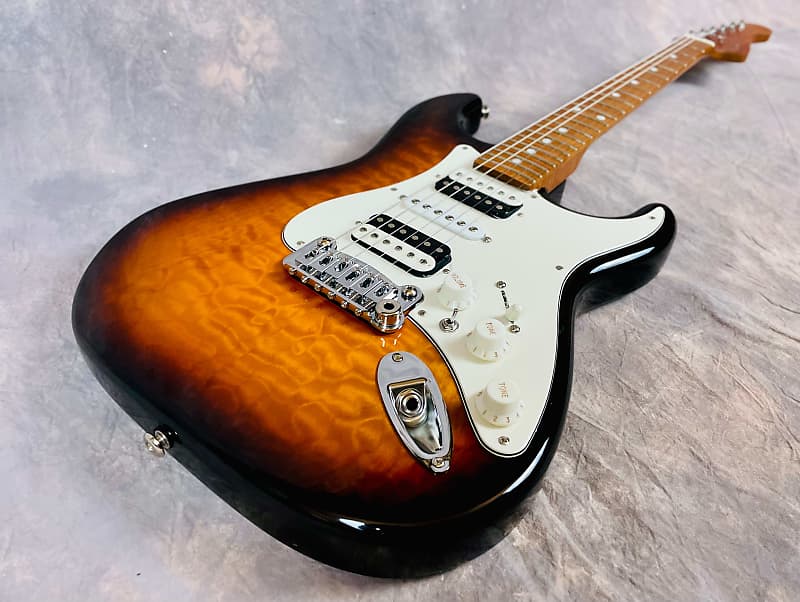 G&L Custom Shop Legacy HSH 2023 - Autumn Burst