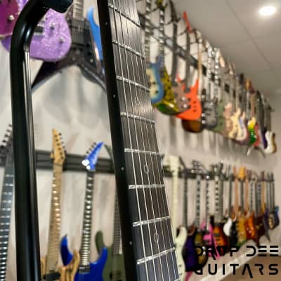 Schecter USA Custom Shop Nick Johnston Traditional Electric Guitar w/ Case-Lake Placid Blue over 3-Tone Sunburst (Heavy Relic) image 11