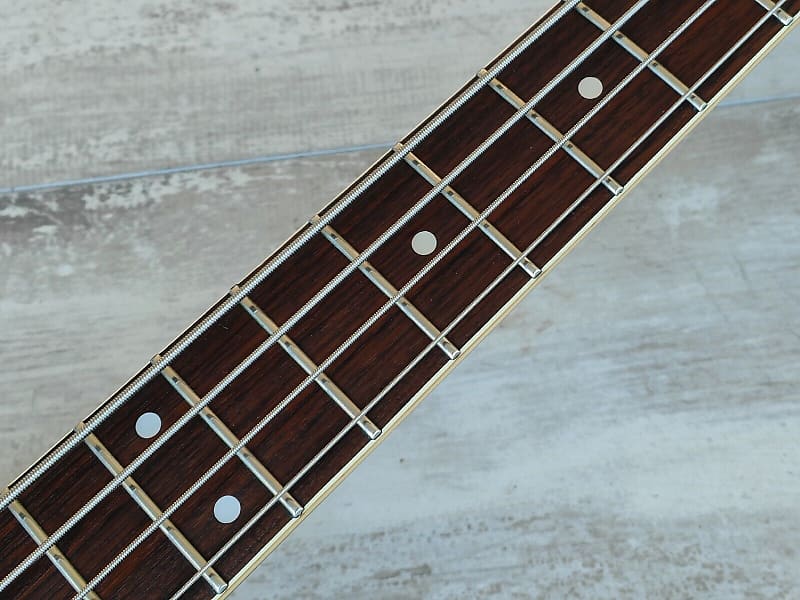 1988 Greco Japan FVB-75 Flying V Bass (Cherry Red) | Reverb