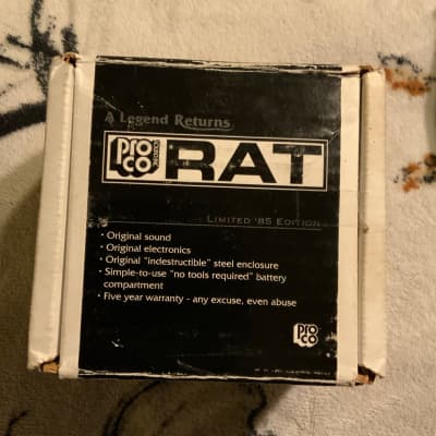 ProCo RAT Whiteface Reissue | Reverb