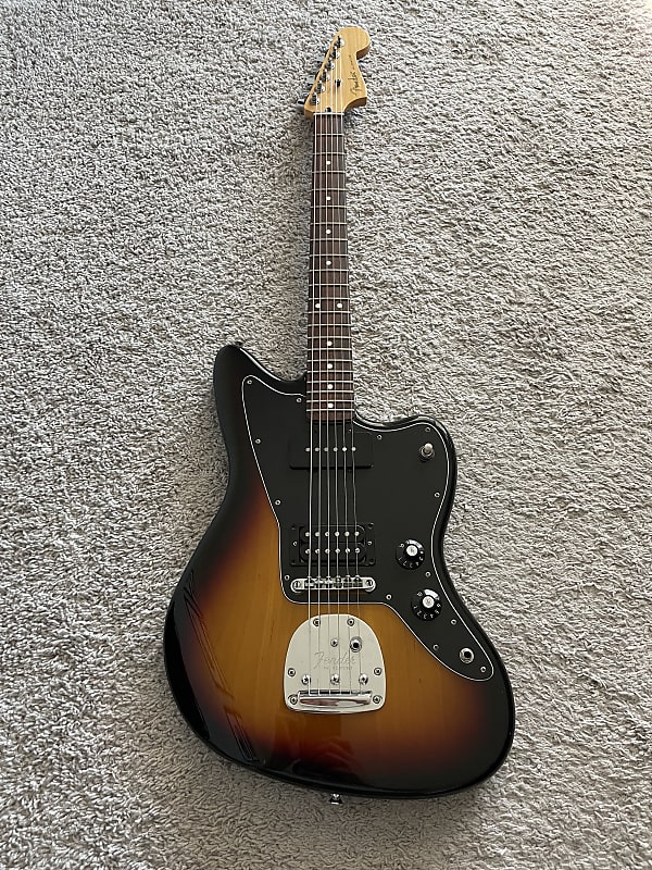 Fender Blacktop Jazzmaster HS 2011 MIM Sunburst Rosewood Fretboard Rare Guitar image 1