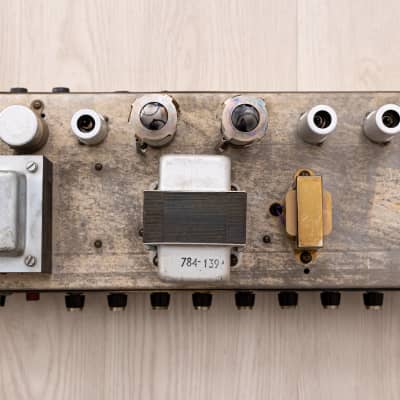 1967 Marshall JMP 1987T Tremolo 50 Plexi Panel 4x10 Vintage Tube Amp w/ Celestion 7442, Ftsw image 15