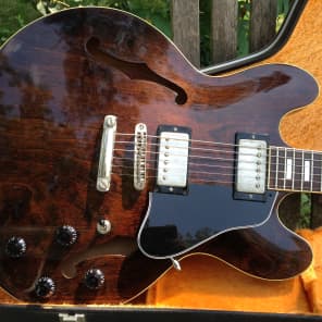Greco SA-550W MIJ ES-335 Style Japan Lawsuit  Guitar 1978 Walnut Brown image 7