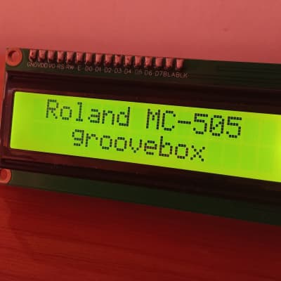 Price valid until 09/09/25 - Roland MC 505 - New green display