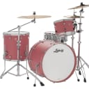 Ludwig Neusonic Coral Red Drums 3pc Kit 14x20, 14x14, 8x12 Shell Pack Drum Set | Authorized Dealer