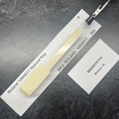 ORIGINAL Roland Replacement A Key (Matsushita SK-1xx Keybeds) (106H017) for Jupiter-4, System-100/700, SH-1/2/3/3A/5/7, RS-505, VP-330, Promars, etc