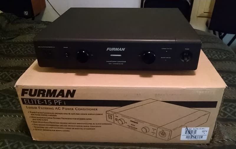 FURMAN Elite 15 PF I Professional-Grade Power Conditioner / Surge Protector - Elite-15 PFI *MINT!!  			