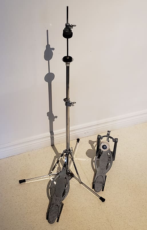 Ludwig 2pc "WFL" Hi Hat Stand & Bass Drum Pedal SET 1950's Reverb