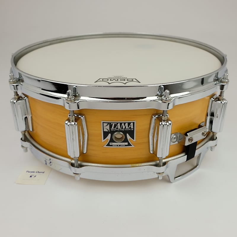 Tama Superstar AW455 Birch Snare Drum 14" x 5" 4ply shell Reverb