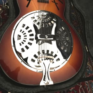 Fender FR-50 Sunburst Acoustic Resonator Guitar image 1