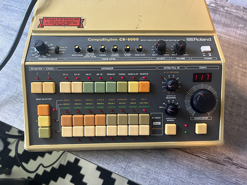 chaikiroroRoland ローランド CR-8000 Roland CR-8000 | Vintage Synth Explorer