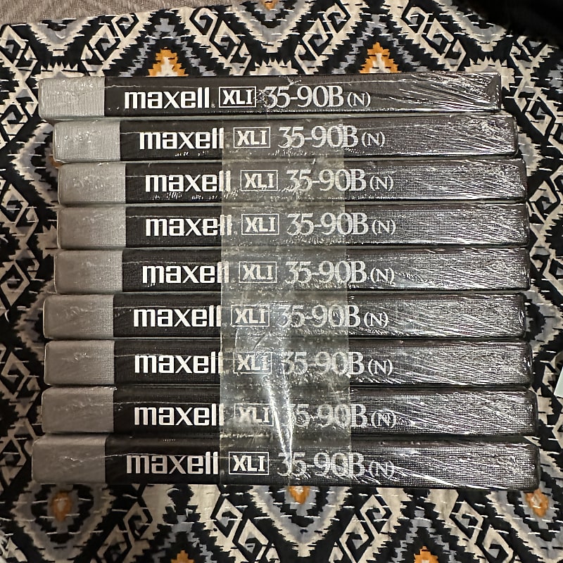 Maxell XL-1 Reel to Reel Recording Tape, LP, 7″ Reel, 1800 ft