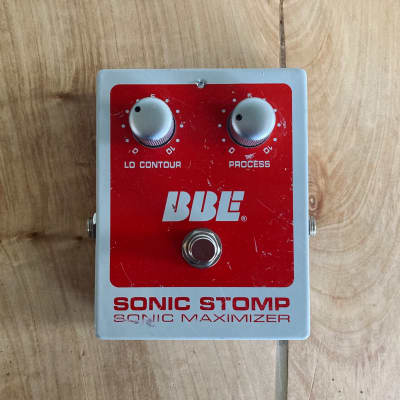 BBE Sonic Stomp Sonic Maximizer 1990s - White/Red for sale