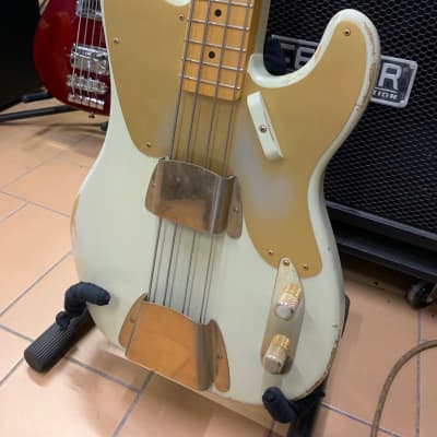 Immagine Fender Precision bass 1955 relic reissue Custom Built by Fender master luthier Greg Fessler - 1