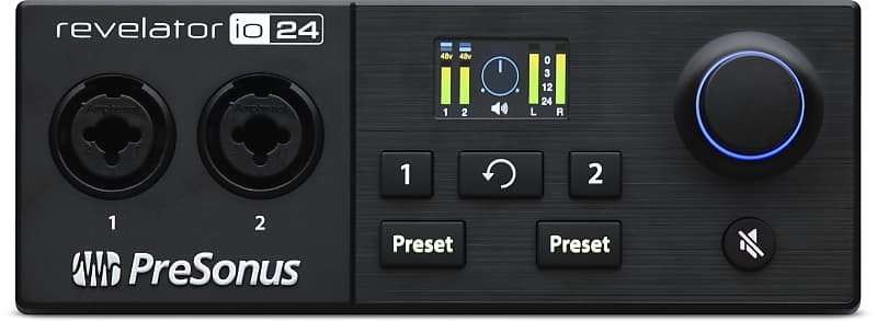 Presonus Revelator io24 Bus-Powered USB-C Audio Recording Interface w/DSP image 1