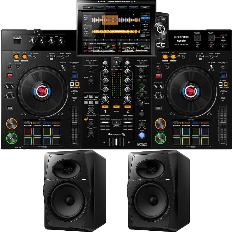 Pioneer DJ XDJ-RX3 DJ System w/ DJ VM-80 120W 8