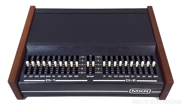 MXR 170 DUAL OCTAVE グラフィックEQ ビンテージ MXR M-171 Dual 2/3 Octave Graphic Equaliser (Refurbished