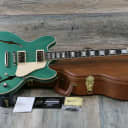 Unplayed! Gibson Memphis ES-335 Big Block Retro Limited Emerald Green Metallic + OHSC and COA