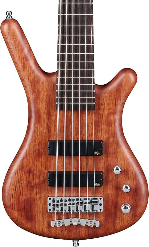 Warwick Pro Series Corvette Standard 6-string Bass Guitar - Natural Bubinga image 1