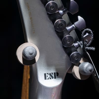 ESP LTD DV8-R | Metallic Silver | Dave Mustaine of Megadeth signature electric guitar image 9