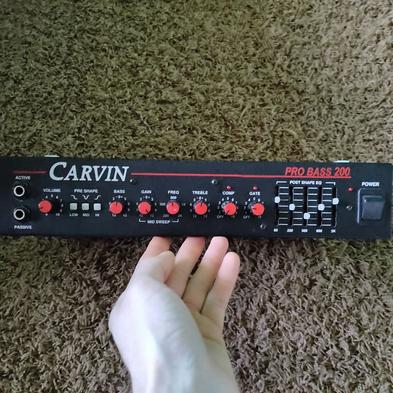 Carvin Pro Bass 200 Bass Head Reverb