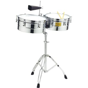 Tycoon TTI-1415C 14/15" Chrome Shell Timbales