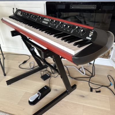 Korg SV1-73 Stage Vintage Digital Piano 2009 - Present - Metallic Red with White / Black Keys WITH hard road case