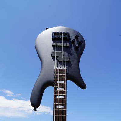 Spector Euro4LX - Trans Black Stain Matte Left Handed 4-String Electric Bass Guitar w/ Gig Bag (2023) image 9