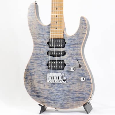 Suhr Guitars Core Line Series Modern Plus (Trans Blue Denim/Roasted Maple) [SN.71648] image 1