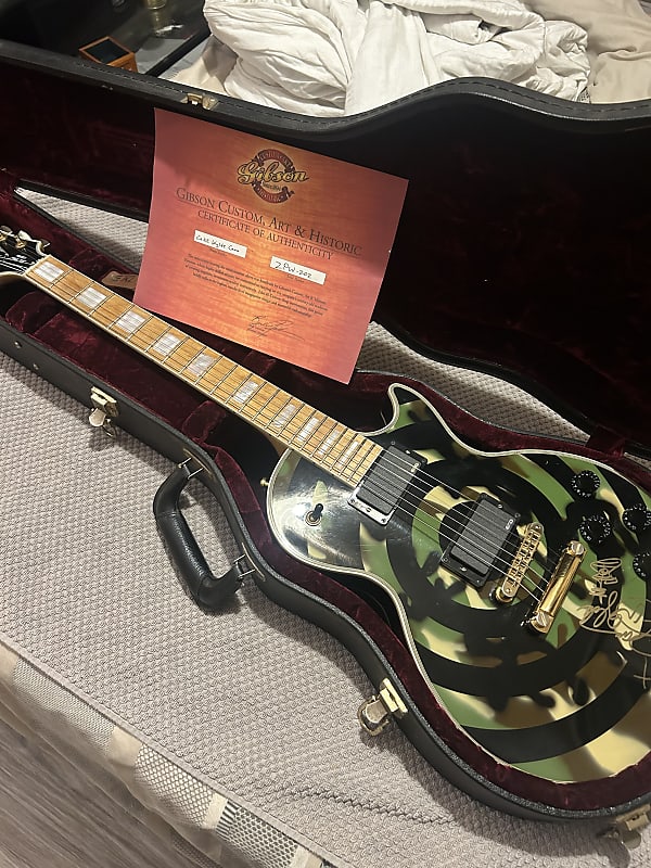 Gibson Zakk Wylde Les Paul Custom Bullseye | Reverb Canada