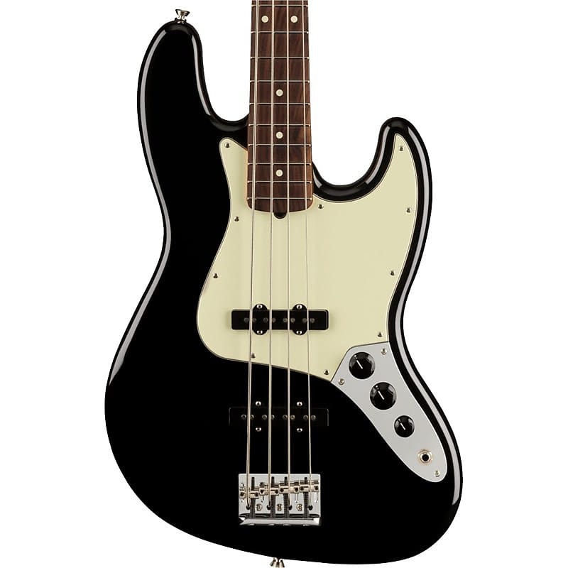Fender American Professional II Jazz Bass, Rosewood Fingerboard, Black image 1