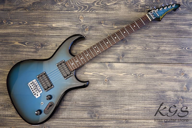 Aria Pro II RS Inazuma-V II 1984 Blue-Black Sunburst | Reverb Canada