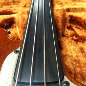 Ovation Magnum I Fretless 70s Mahogany with OHSC and Case Candy! image 5