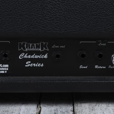 Krank Chadwick Series 1 Electric Guitar Amplifier Head 50W 1 Channel Tube Amp image 10