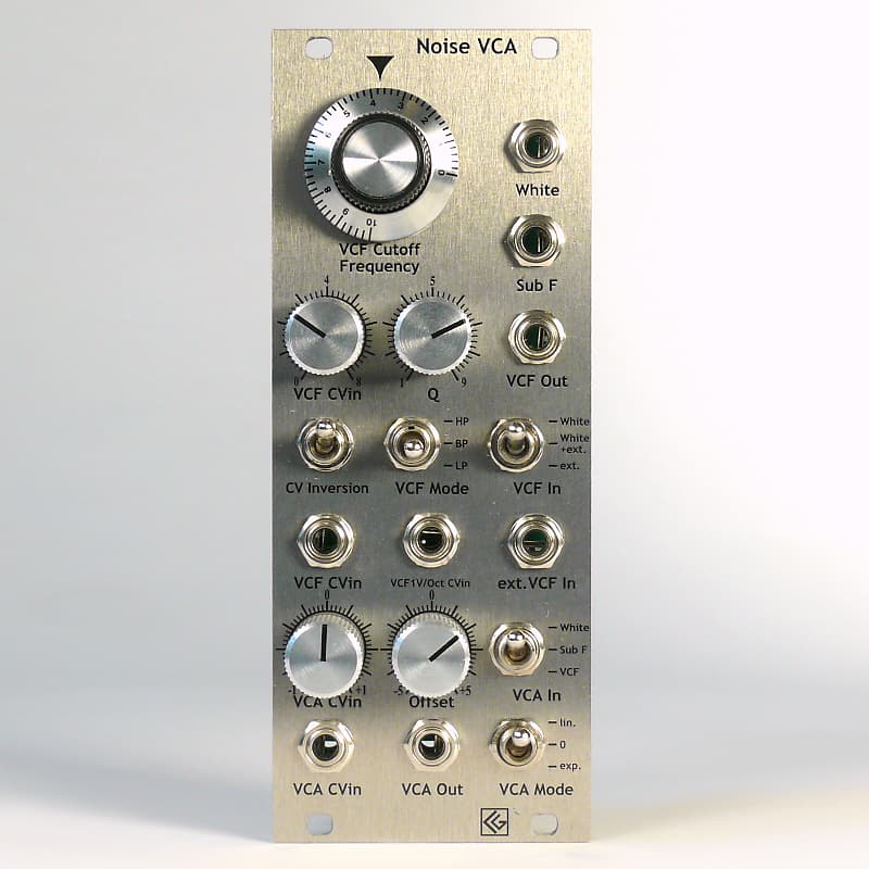 Noise VCA with state variable VCF and VCA - minijack version image 1