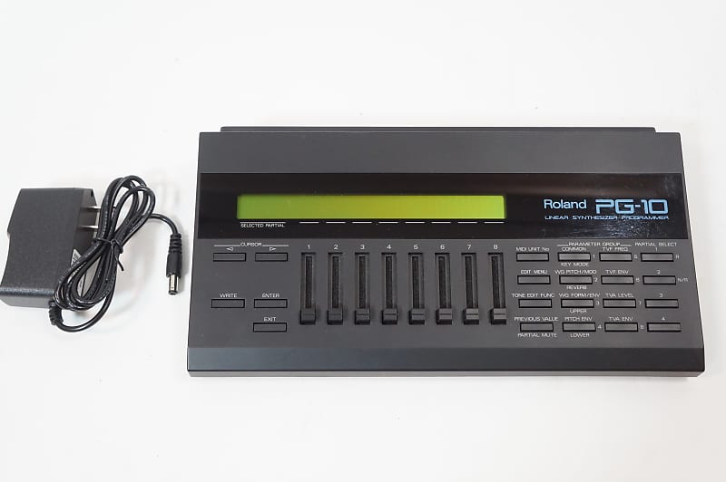 Roland PG-10 Linear Synthesizer Programmer MIDI Controller D