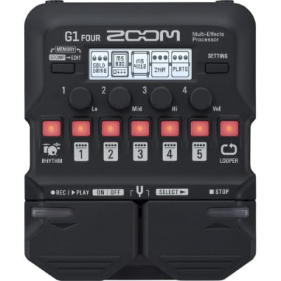 Zoom G1 Four Guitar Effects Processor image 4