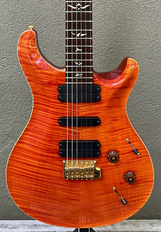 2004 Paul Reed Smith PRS 513 Brazilian Neck Trans Orange | Reverb