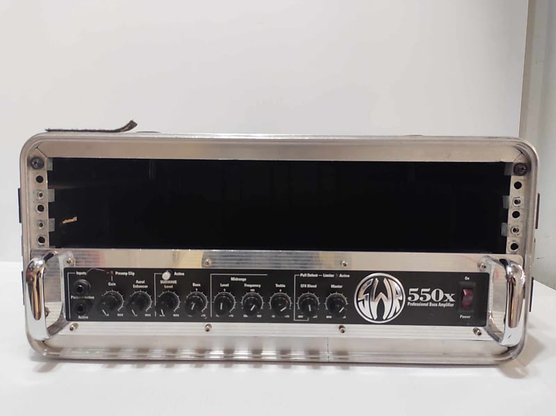 Swr 550x Professional Bass Amplifier Black Silver Reverb