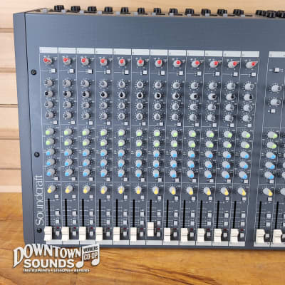 値下可能SPRIT FOLIO 4 SOUND CRAFT MIXER Soundcraft Spirit Folio Fader 100 14 Channel Analog Mixer