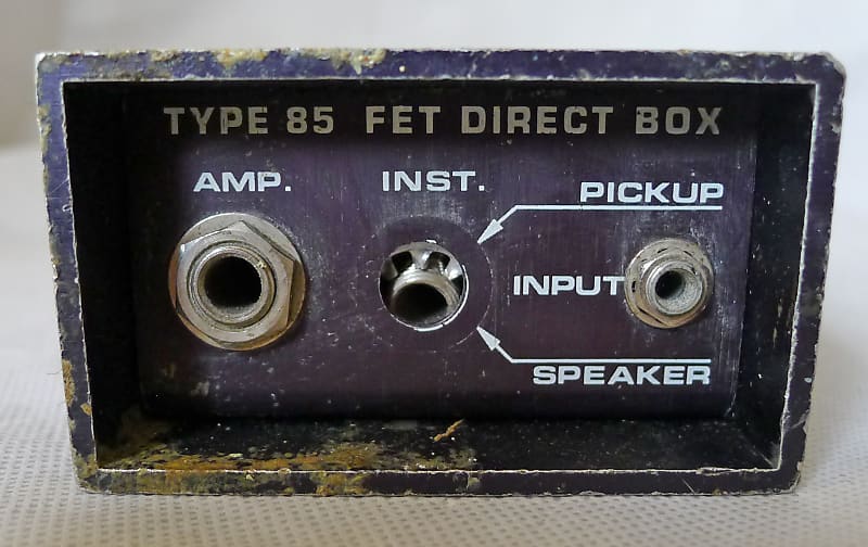 Pair of Countryman Type 85 Direct Boxes From Media Sound in