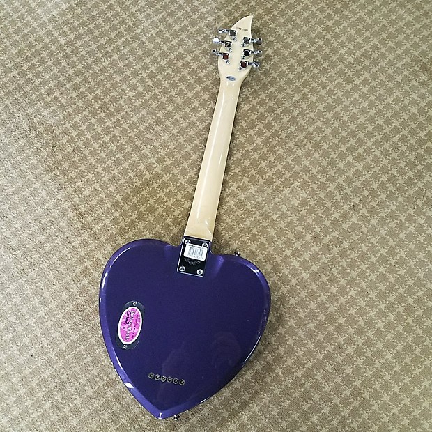 Daisy Rock Purple Heartbreaker Guitar with Gig Bag | Reverb