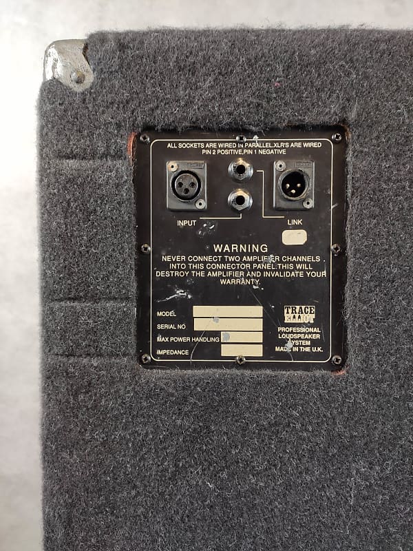 Trace Elliot 1524T bass speaker cabinet 1990s UK | Reverb
