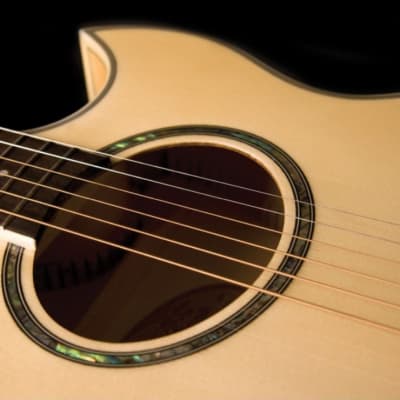 Washburn EA20 Festival Series Cutaway Acoustic Electric Guitar. Natural Item ID: EA20-A-U image 3