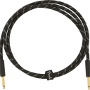 Fender Deluxe Series Instrument Cable - 5' Black Tweed