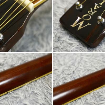 1970's made Japan vintage Acoustic Guitar MORALES M-250 Made in Japan image 20