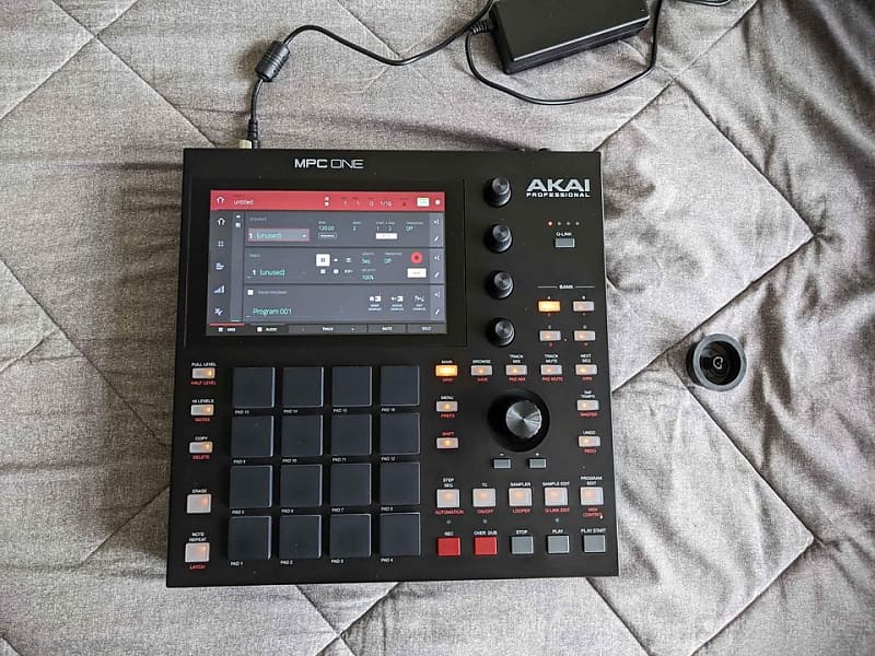 Akai MPC One: Extra Power Supplies and Jog Wheel Knob Included image 1