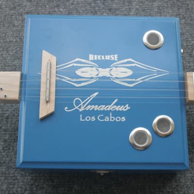 Recluse Amadeus Acoustic Cigar Box Ukulele by D-Art Homemade Guitar Co. image 3