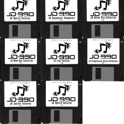 Roland JD-990 Synth Patches • 11 Bank Set - Digital Download