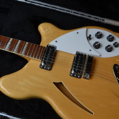 Rickenbacker 360/6 legendary Semi-Accoustic made in California/USA * sounds, plays, looks great! Comes with the original ABS hard case in excellent condition! image 7